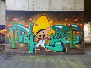 Speedy Gonzales Graffiti by Blaze