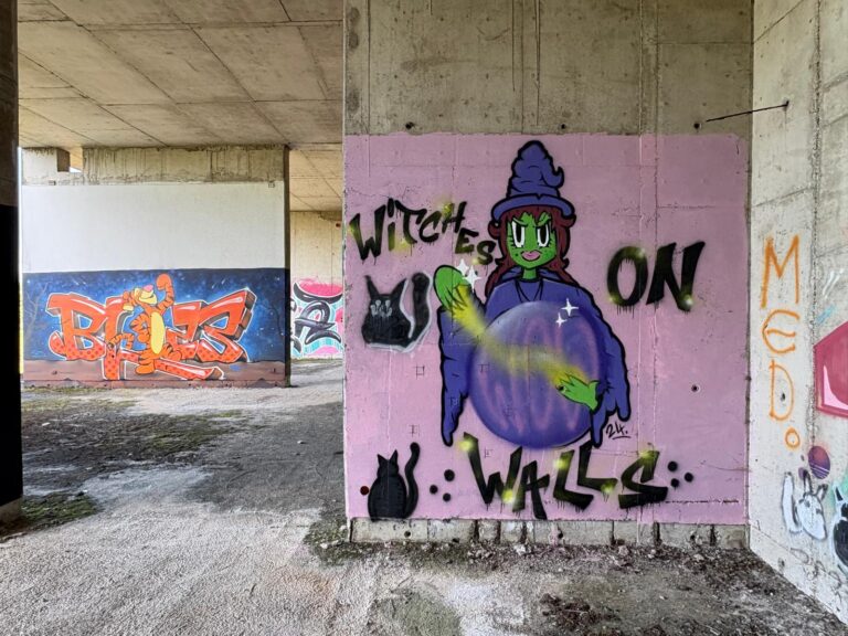Witches on walls