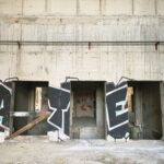Atek elevator graffiti