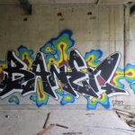 Baner graffiti invert