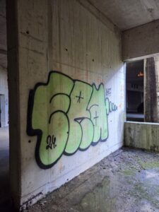 Era green t-up graffiti