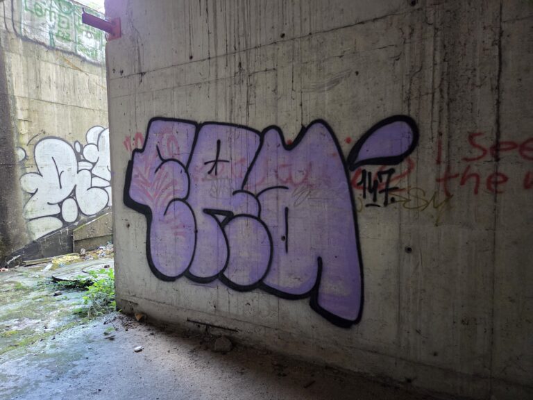 Era purple t-up graff