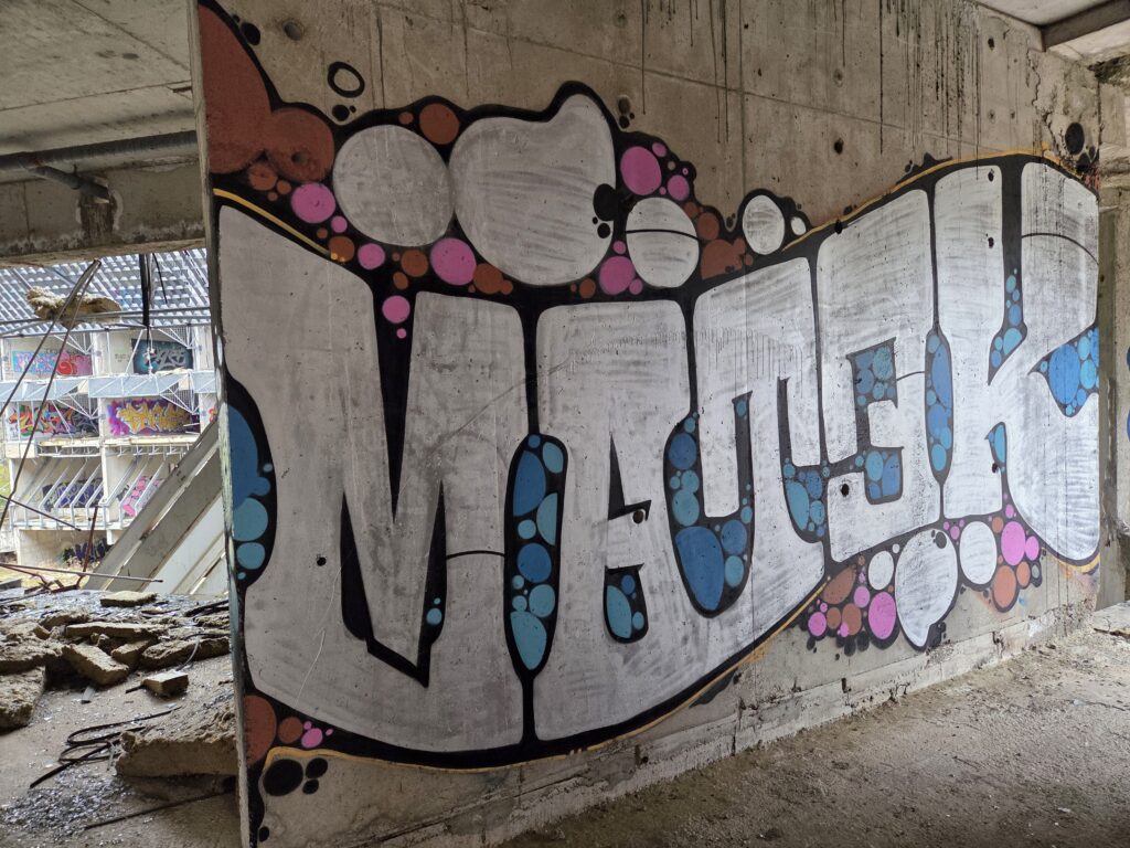 Matek passagre graffiti