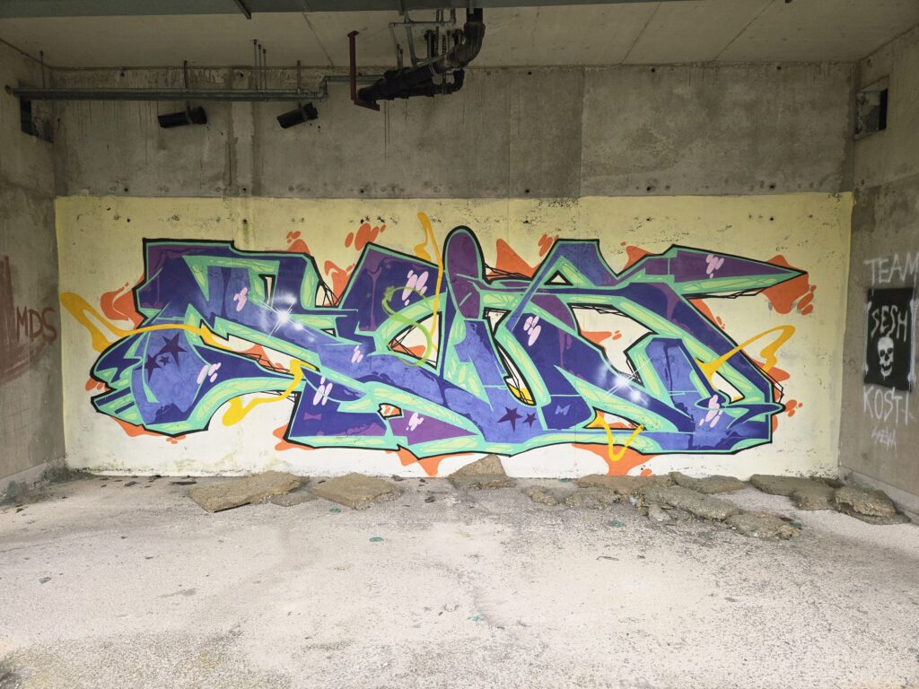 Mein color graffiti