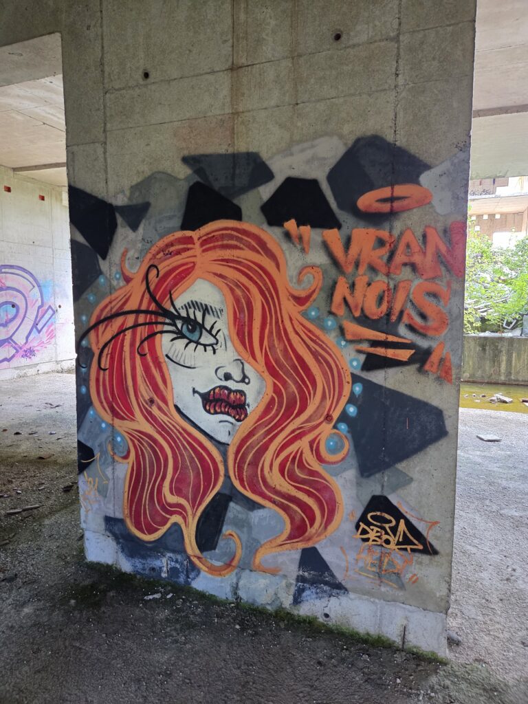 Nois character graffiti