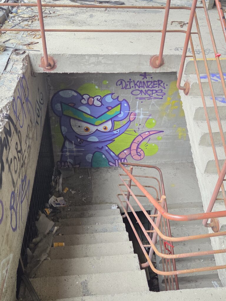 ONCPS down the stairs