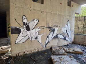 Omuse abstract graffiti