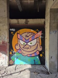 Oncps graffiti character