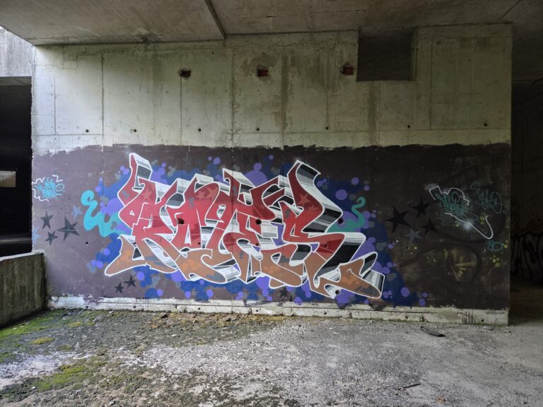 Rotes graff color