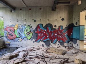 Sine Baner graffiti
