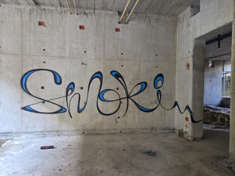 Smoki graffiti lines