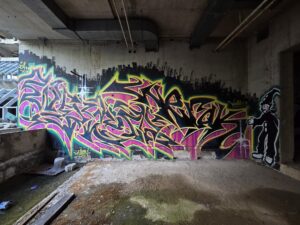 When Werak graffiti invert